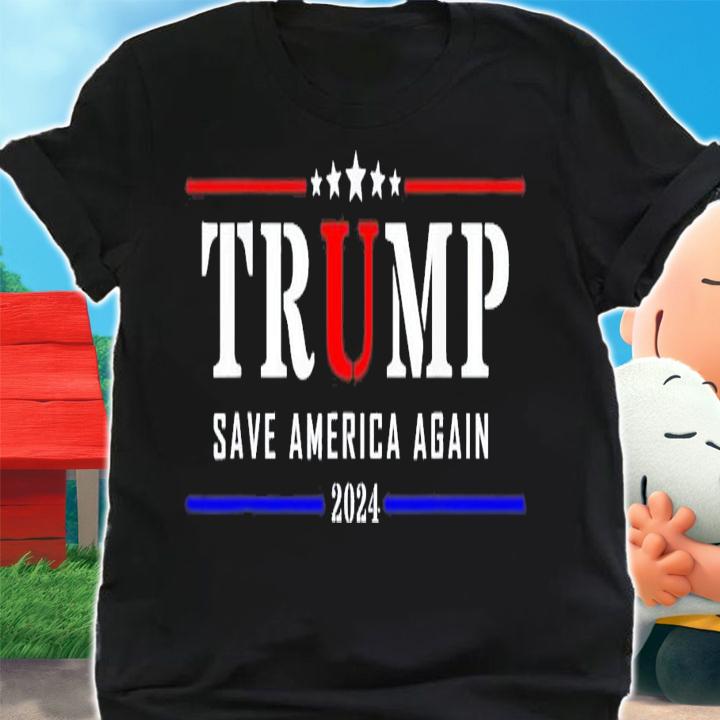 Trump Save America Again 2024 Trump President Election T-Shirt t-shirt