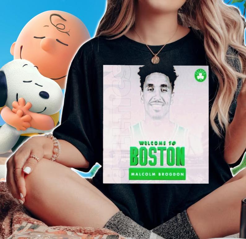 Welcome To Boston Malcolm Brogdon T-Shirt t-shirt