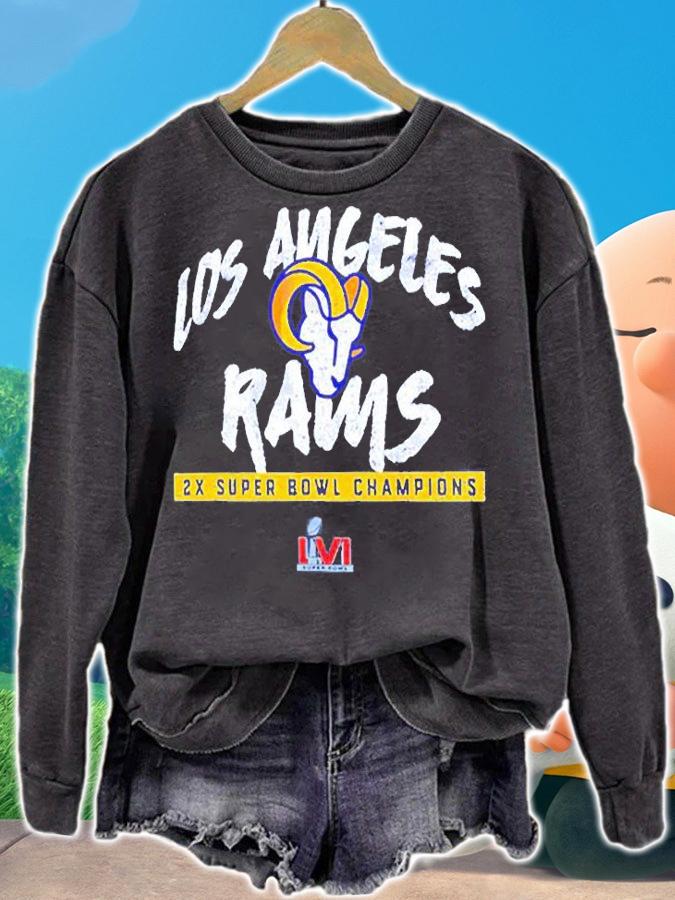 2-Time Super Bowl Champions Los Angeles Rams T-Shirt t-shirt sweatshirt