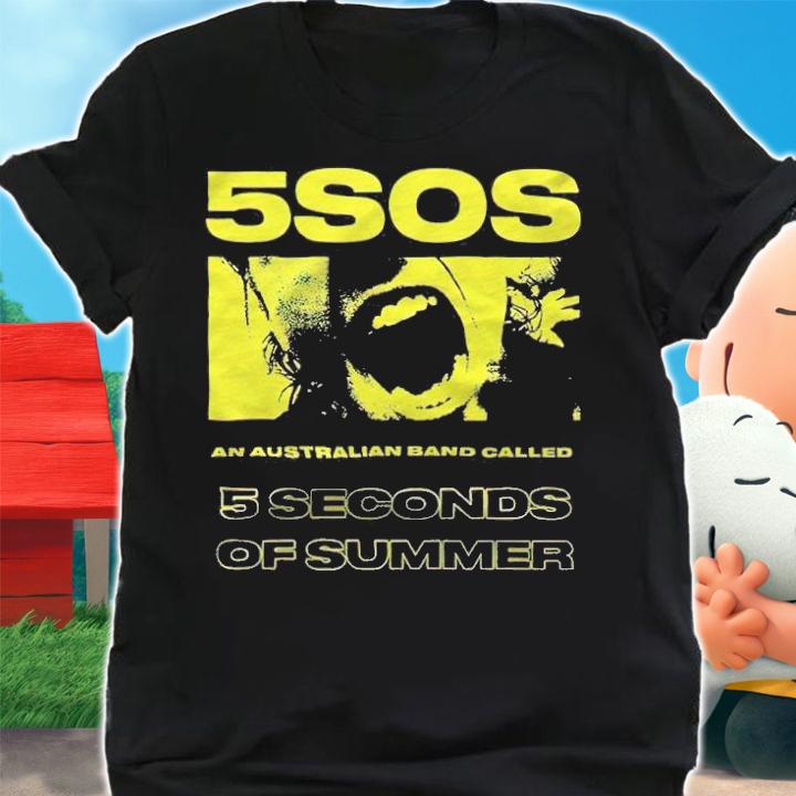 5sos an Australian band called 5 seconds of summer T-shirt t-shirt
