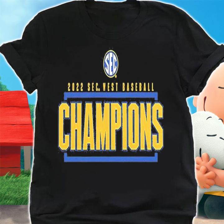 2022 SEC West Baseball Champions T-Shirt t-shirt