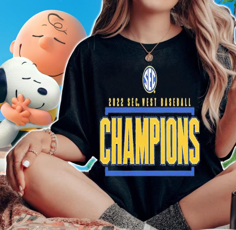 2022 SEC West Baseball Champions T-Shirt t-shirt