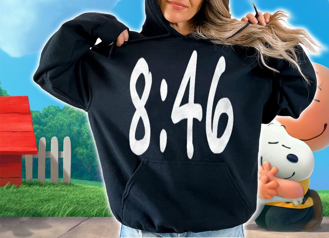 846 Eight Minutes 46 Seconds George Floyd shirt t-shirt hoodie