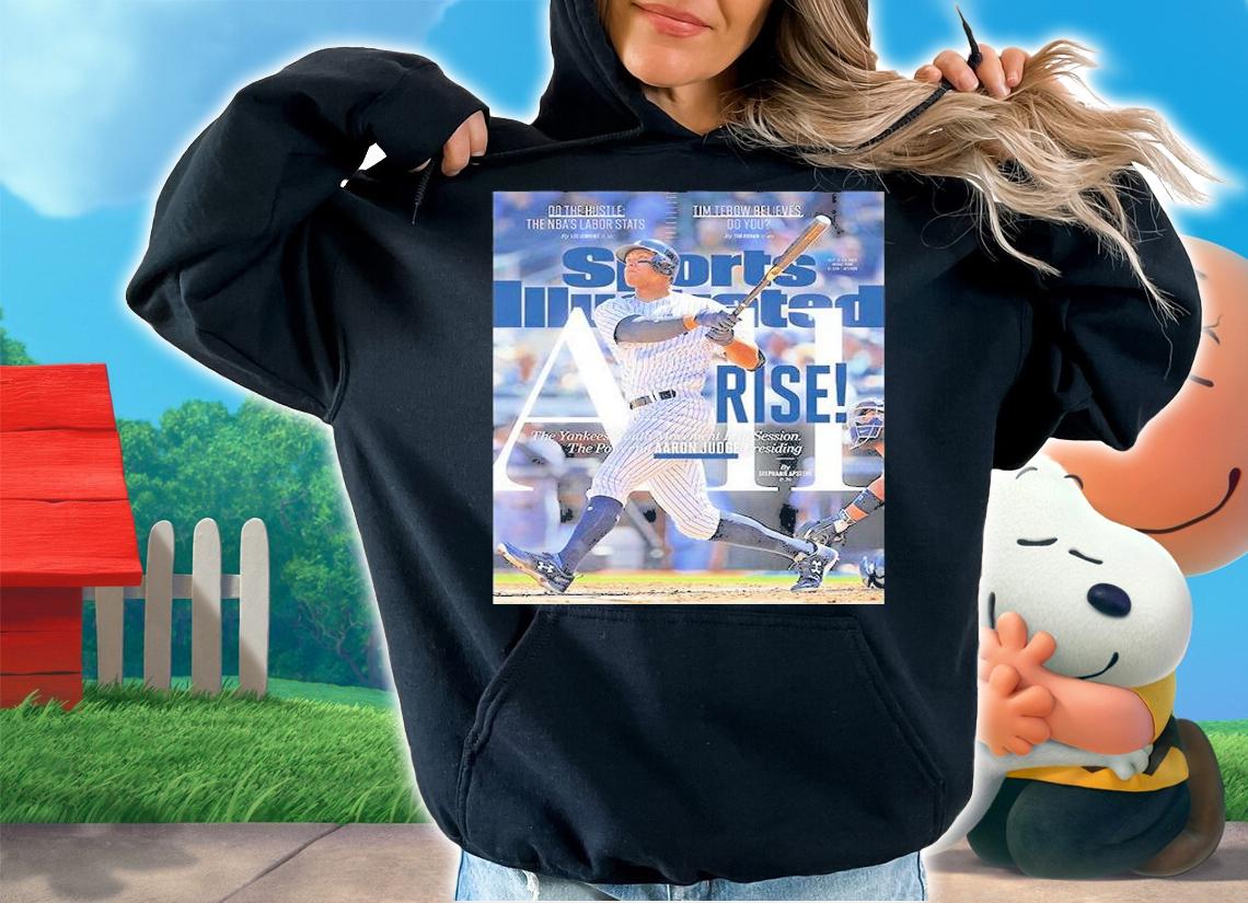 Aaron Judge 11 Featuring on Sports Illustrated T-Shirt t-shirt hoodie