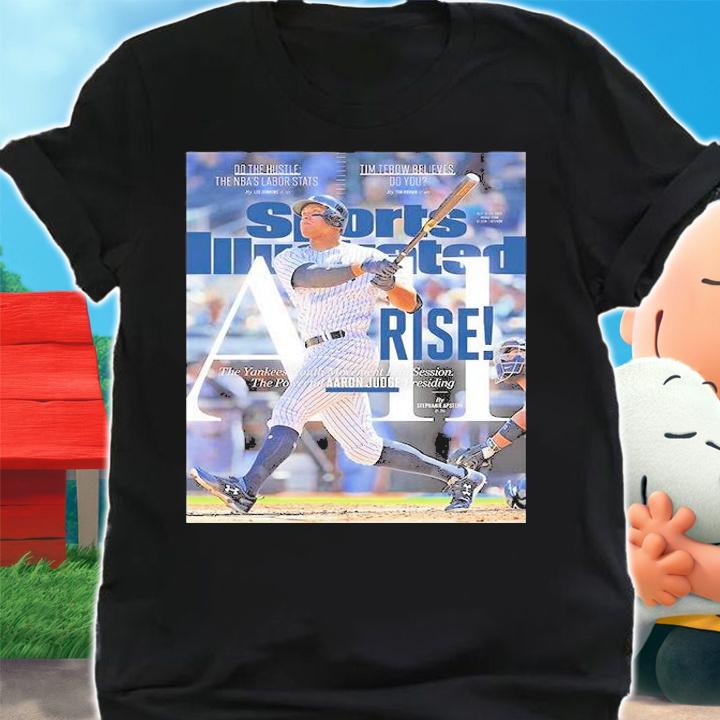 Aaron Judge 11 Featuring on Sports Illustrated T-Shirt t-shirt shirt