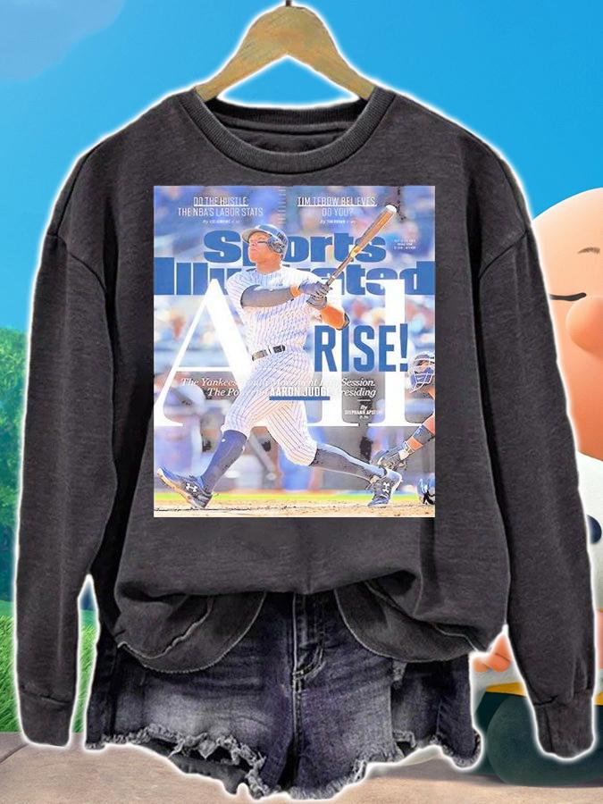 Aaron Judge 11 Featuring on Sports Illustrated T-Shirt t-shirt sweatshirt