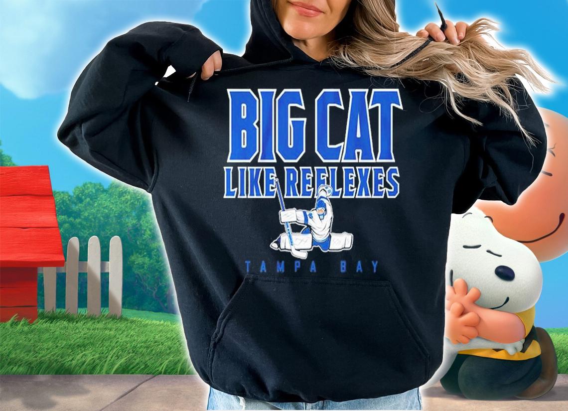 Andrei Vasilevskiy Big Cat Like Reflexes Tampa Bay Hockey Shirt t-shirt