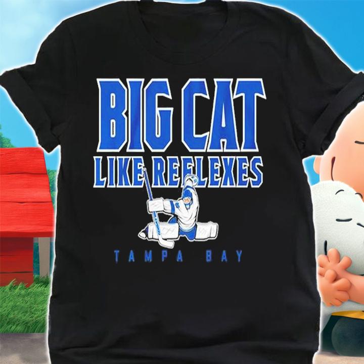 Andrei Vasilevskiy Big Cat Like Reflexes Tampa Bay Hockey Shirt t-shirt