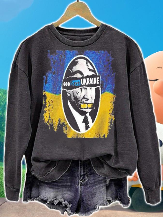 Anti Putin God Save Ukraine T-Shirt t-shirt sweatshirt