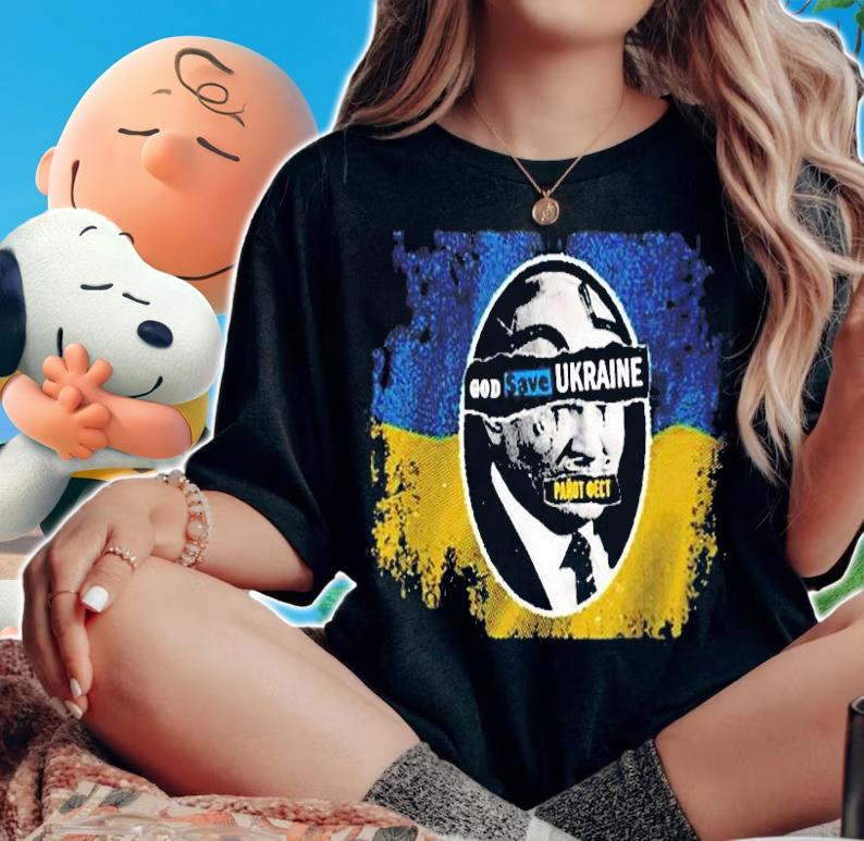 Anti Putin God Save Ukraine T-Shirt t-shirt woman shirt