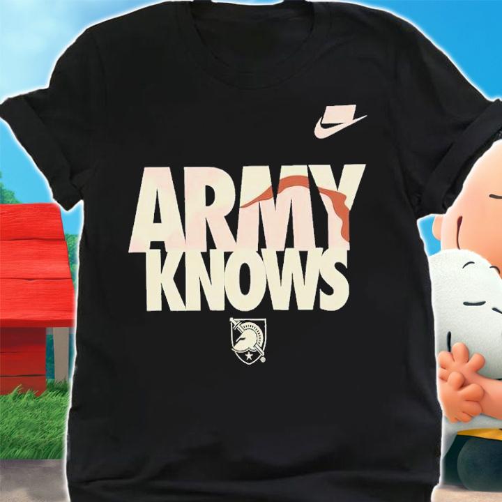 Army Black Knights Nike Youth Rivalry Army Knows T-Shirt t-shirt