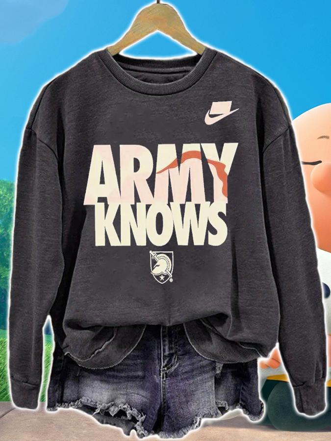 Army Black Knights Nike Youth Rivalry Army Knows T-Shirt t-shirt