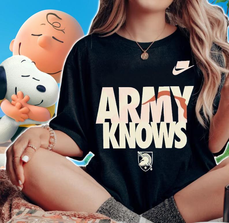 Army Black Knights Nike Youth Rivalry Army Knows T-Shirt t-shirt