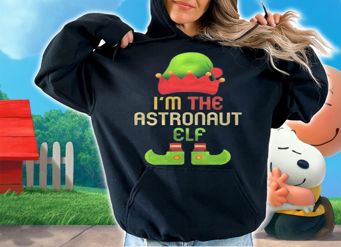 Astronaut Elf Christmas Matching Family Pajama Christmas Shirt t-shirt hoodie