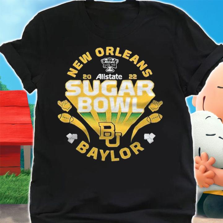 Baylor Bears New Orleans Allstate 2022 Sugar Bowl logo T-shirt t-shirt