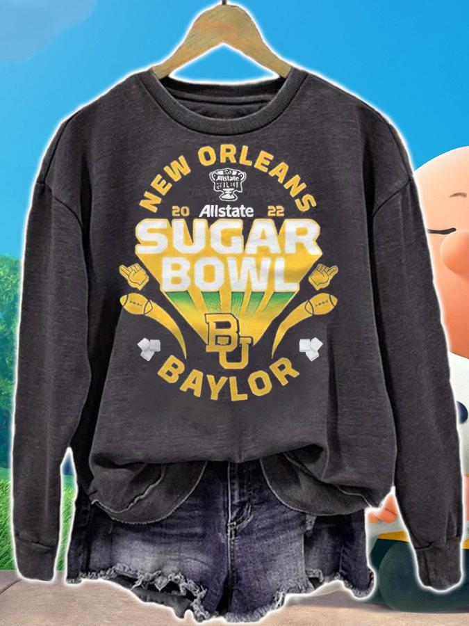 Baylor Bears New Orleans Allstate 2022 Sugar Bowl logo T-shirt t-shirt
