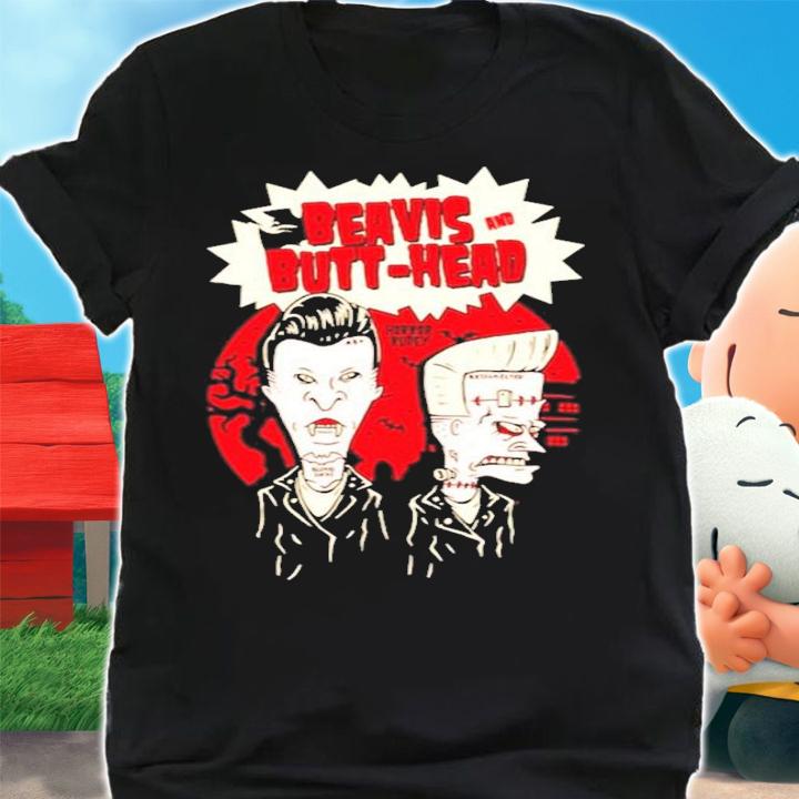Beavis And Butthead Horror Rudey Vampire Frankenstein Shirt t-shirt