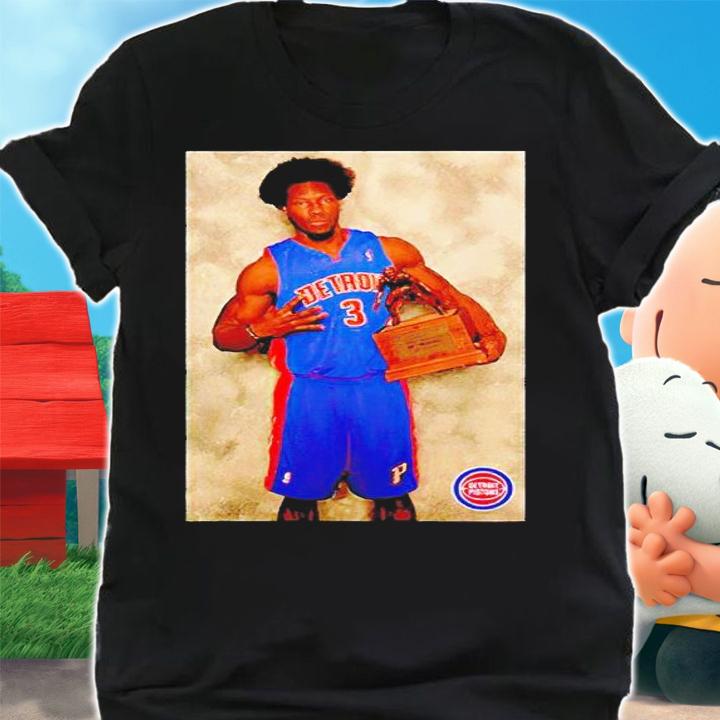 Ben Wallace Detroit Pistons Hall of Fame T-shirt t-shirt shirt