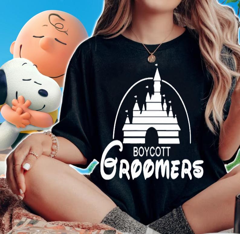 Boycott Groomers Parody T-Shirt t-shirt woman shirt
