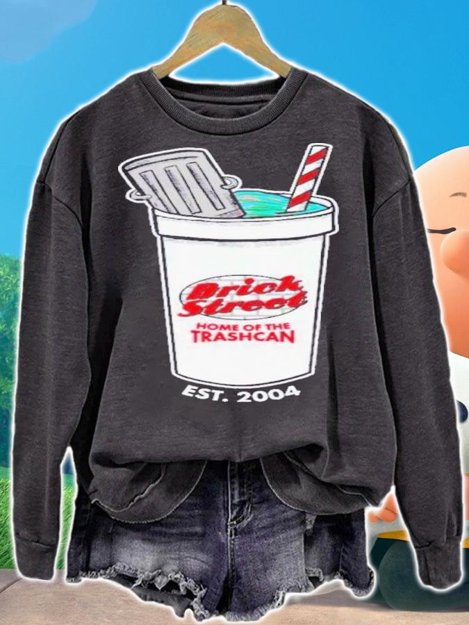 Brick Street Home Of The Trashcan Est 2004 Shirt t-shirt