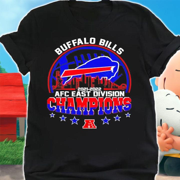 Buffalo Bills 2021-2022 AFC East Division Championship Football Shirt t-shirt shirt