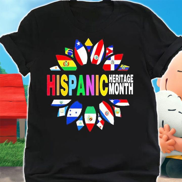 Hispanic heritage month T-shirt t-shirt