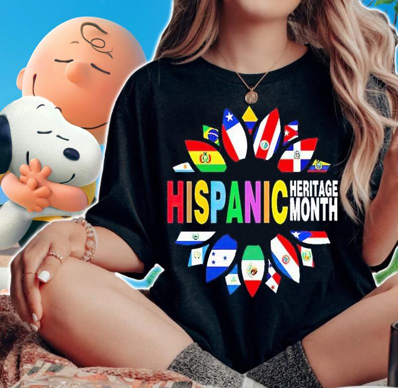 Hispanic heritage month T-shirt t-shirt