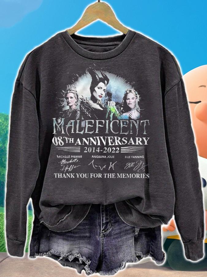 Maleficent 08th Anniversary 2014-2022 Signatures Thank You For The Memories Shirt t-shirt