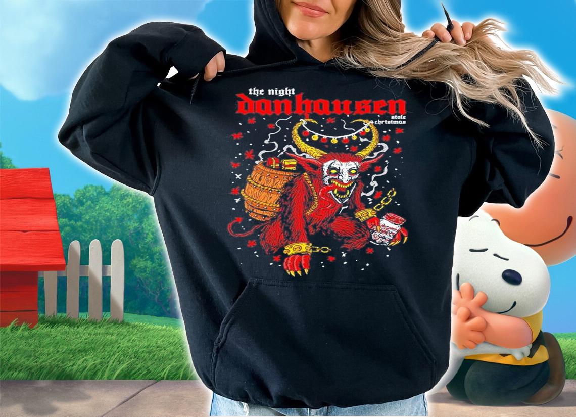 The Night Danhausen Stole Christmas Holiday Shirt t-shirt