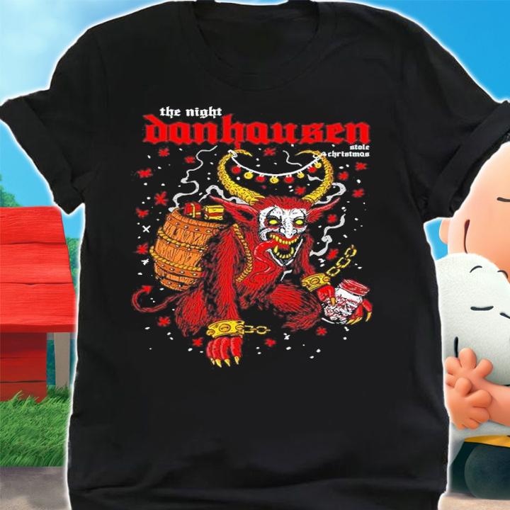 The Night Danhausen Stole Christmas Holiday Shirt t-shirt