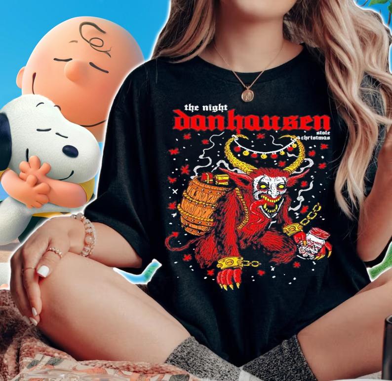 The Night Danhausen Stole Christmas Holiday Shirt t-shirt