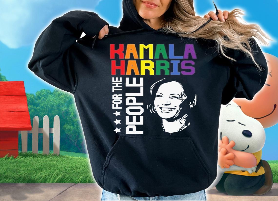 Kamala Harris For The People Pro Democrat Pro Kamala Harris 2024 T-Shirt t-shirt hoodie