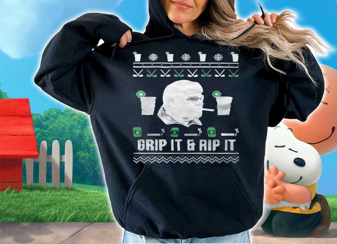 Grip It & Rip It Tacky Christmas shirt t-shirt