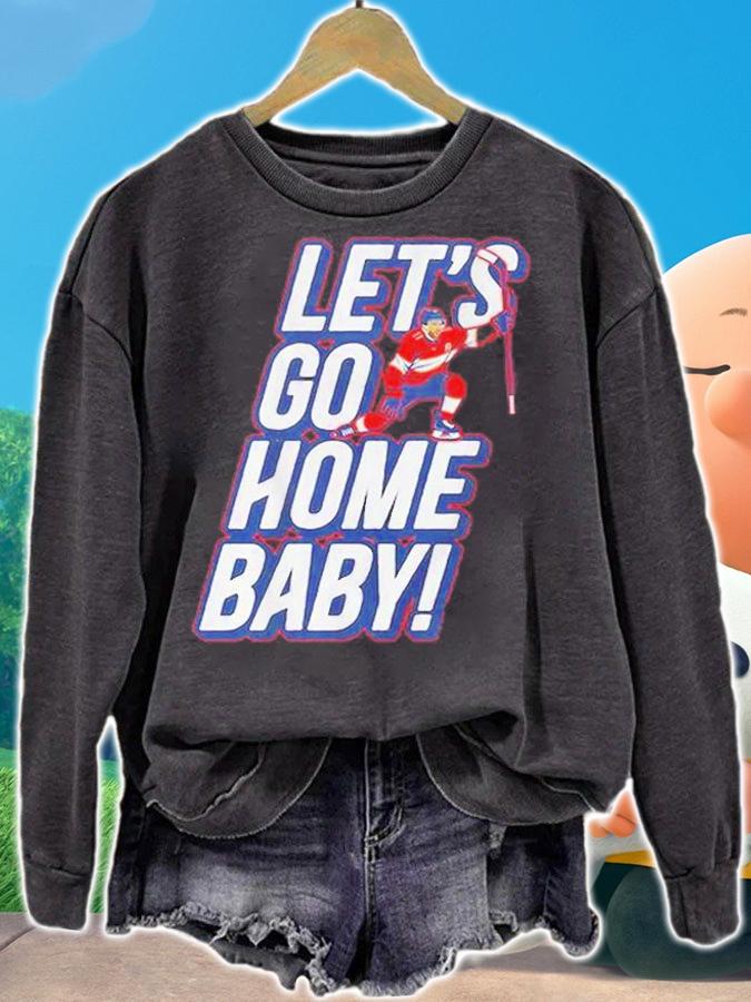 Jonathan Huberdeau Let's Go Home Baby T-Shirt t-shirt sweatshirt
