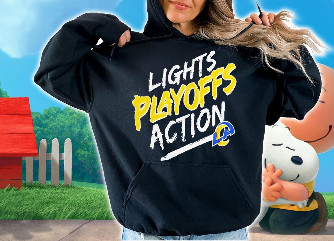 Los Angeles Rams Playoffs Action T-Shirt t-shirt hoodie