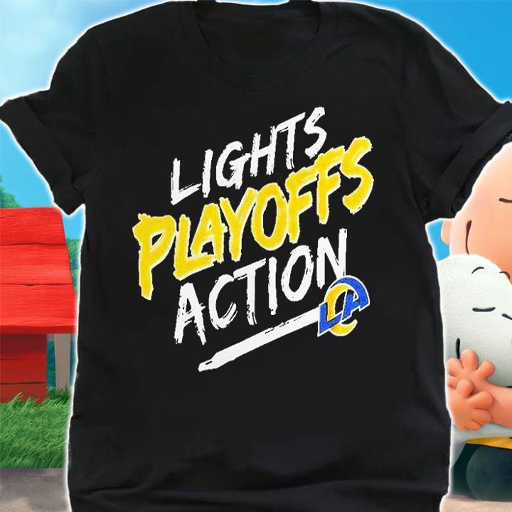 Los Angeles Rams Playoffs Action T-Shirt t-shirt shirt