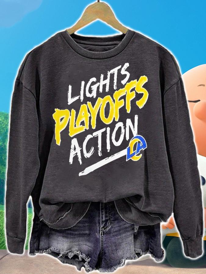 Los Angeles Rams Playoffs Action T-Shirt t-shirt sweatshirt
