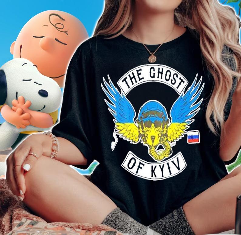 Ukraine The Ghost Of Kyiv Shirt t-shirt woman shirt