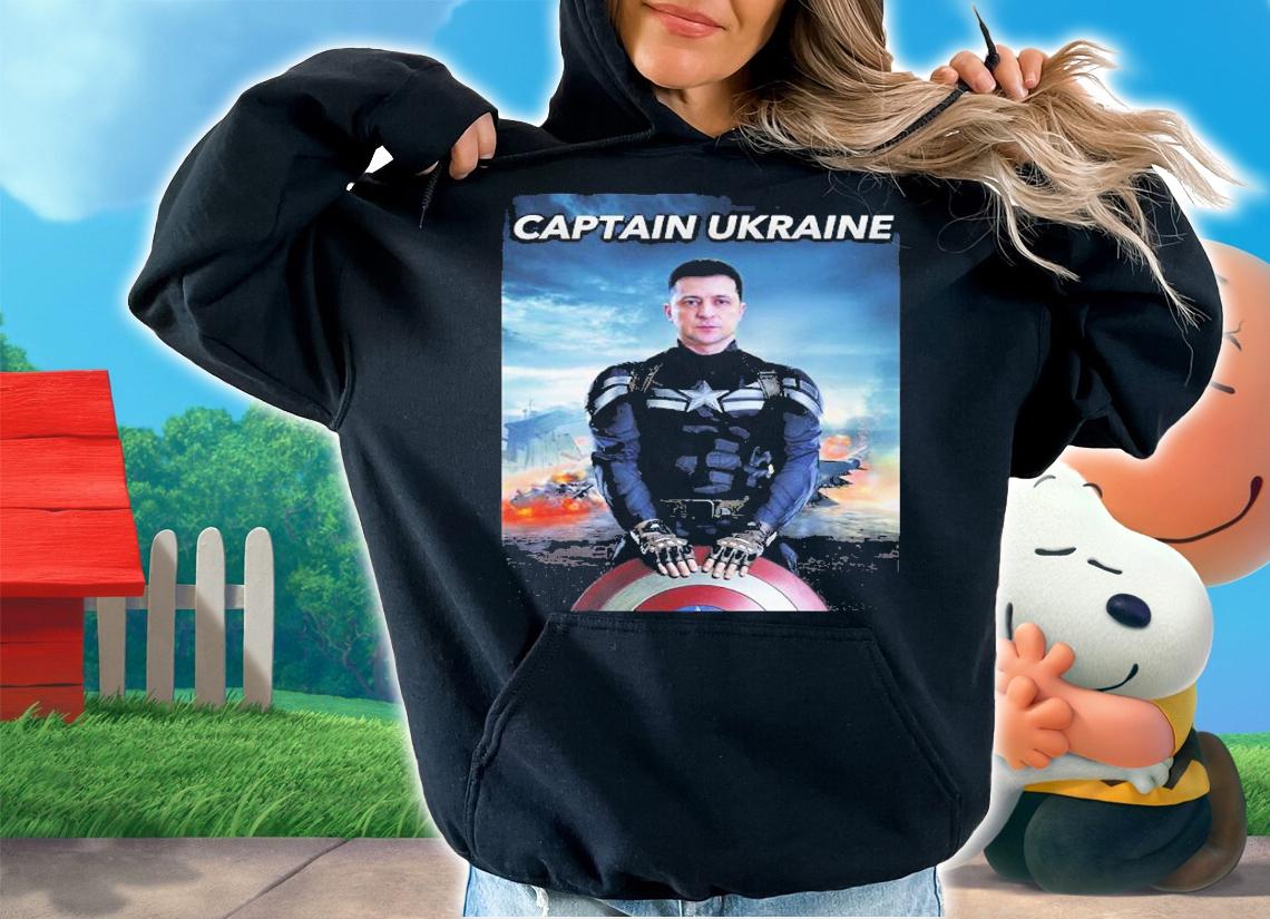 Volodymyr Zelensky Captain Ukraine Shirt t-shirt hoodie