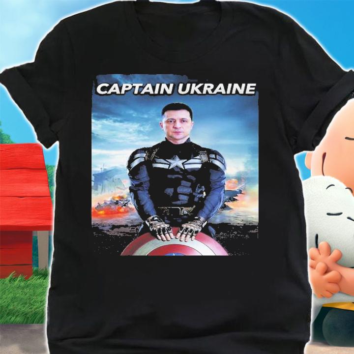 Volodymyr Zelensky Captain Ukraine Shirt t-shirt shirt