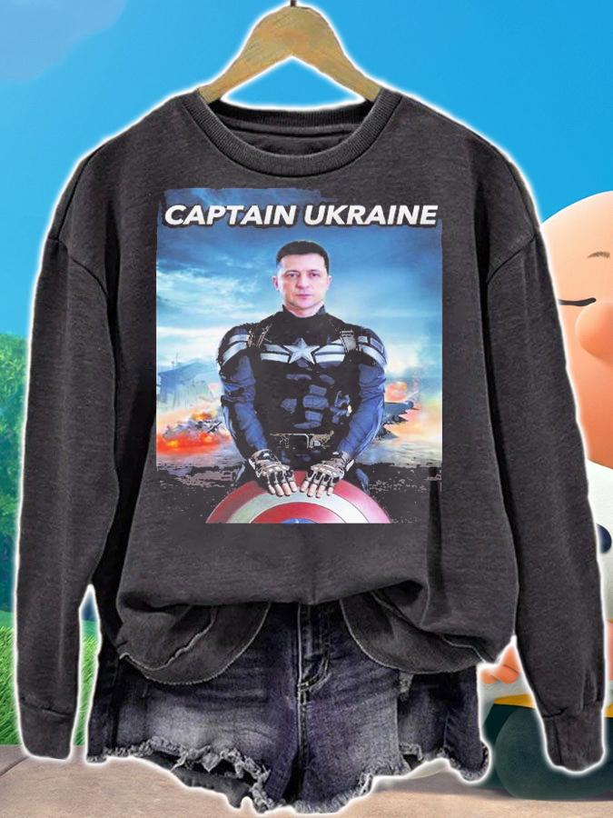 Volodymyr Zelensky Captain Ukraine Shirt t-shirt sweatshirt