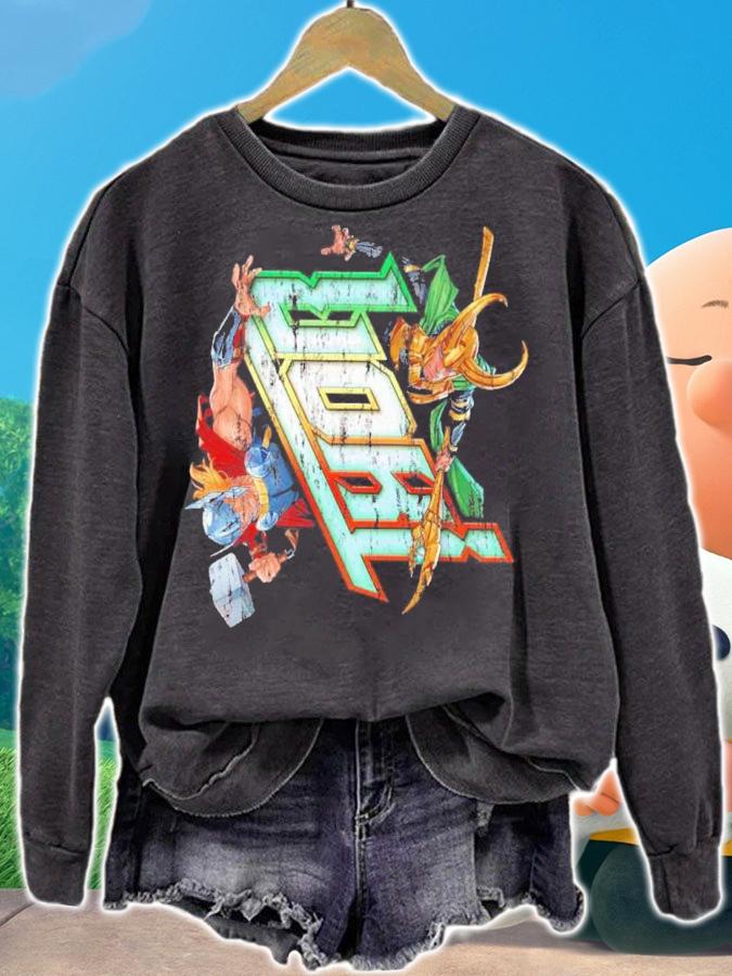 Marvel Thor Vs. Loki Comic Book Shirt t-shirt sweatshirt