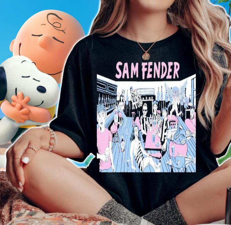 New Sam Fender Singer Shirt t-shirt woman shirt