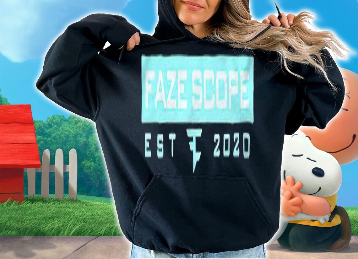 Faze scope est 2020 T-shirt t-shirt hoodie