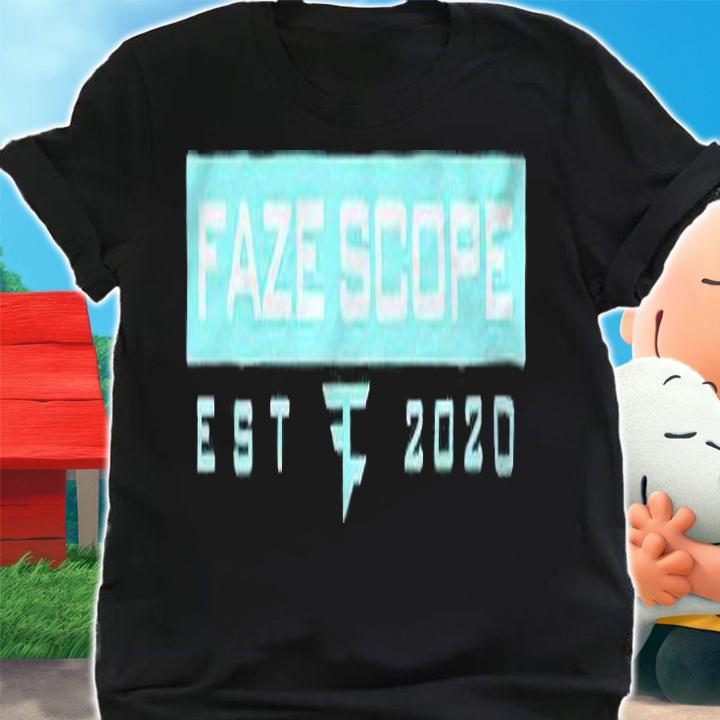 Faze scope est 2020 T-shirt t-shirt shirt