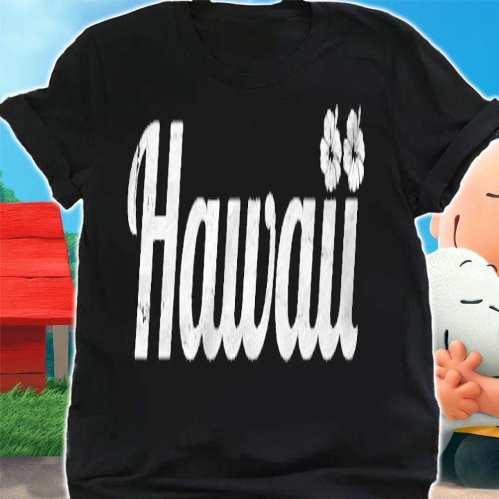Hawaii Hawaiian Aloha Summer Vacation Vintage Shirt t-shirt shirt