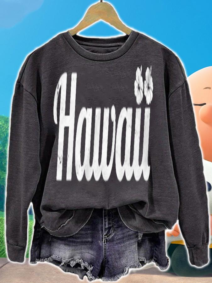 Hawaii Hawaiian Aloha Summer Vacation Vintage Shirt t-shirt sweatshirt
