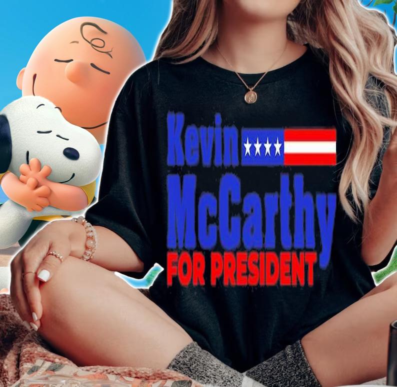 Kevin McCarthy For President 2024 Republican Patriot T-Shirt t-shirt