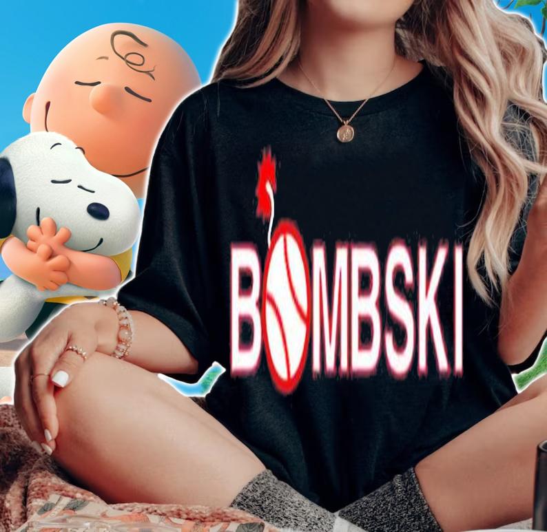 Obvious T-Shirts Bombski Elise Menaker T-Shirt t-shirt