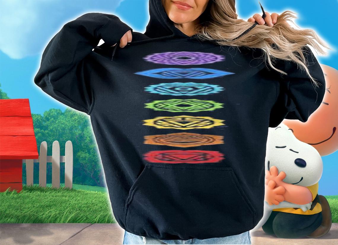 Seven Chakras Yoga Meditation Energy T-shirt t-shirt